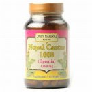 Nopal Cactus 1000 mg. - 90 Vegetarian Capsules by Only Natural
