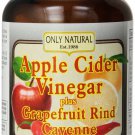 Only Natural Apple Cider Vinegar Plus Grapefruit Rind Cayenne Capsules 90-Count