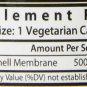 Healthy Origins Eggshell Membrane (NEM) 500 mg 30 Veggie Caps