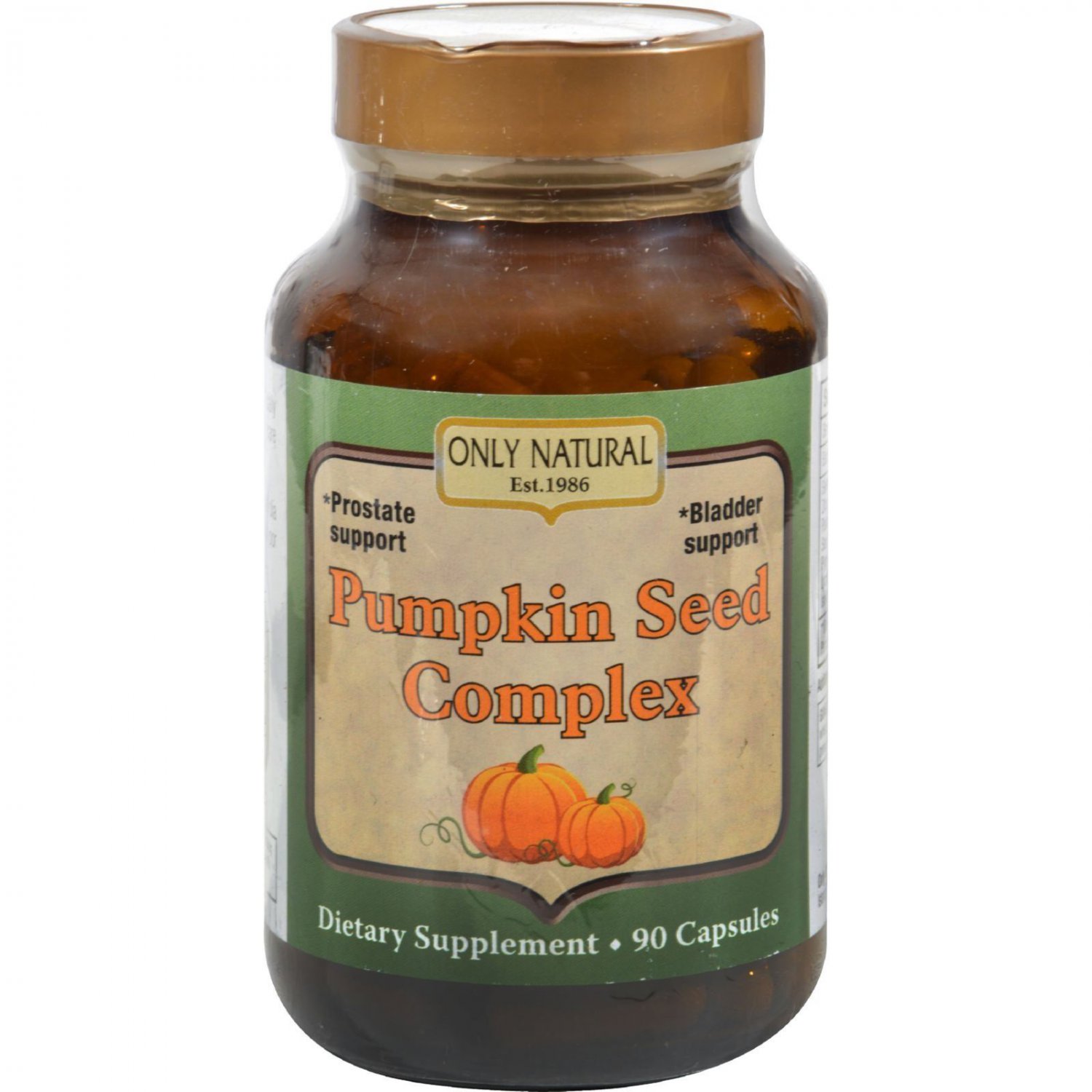 Pumpkin Seed Complex 700 mg. - 90 Capsules by Only Natural