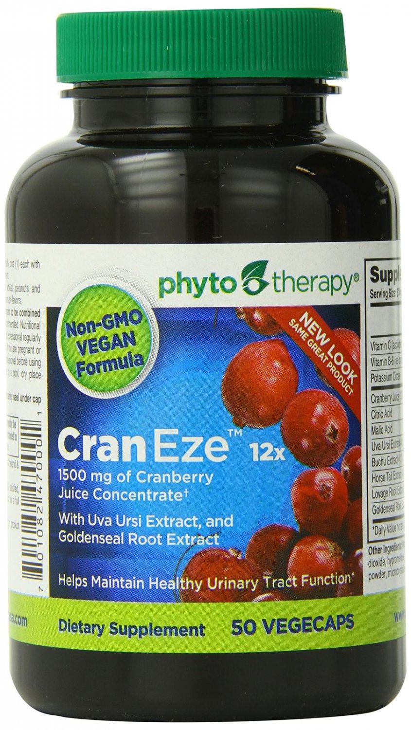 Phyto-Therapy Vegetarian Cran Eze Softgels 50 Count