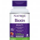 Natrol Biotin Fast Dissolve Tablets Strawberry flavor 5000mcg 90 Count