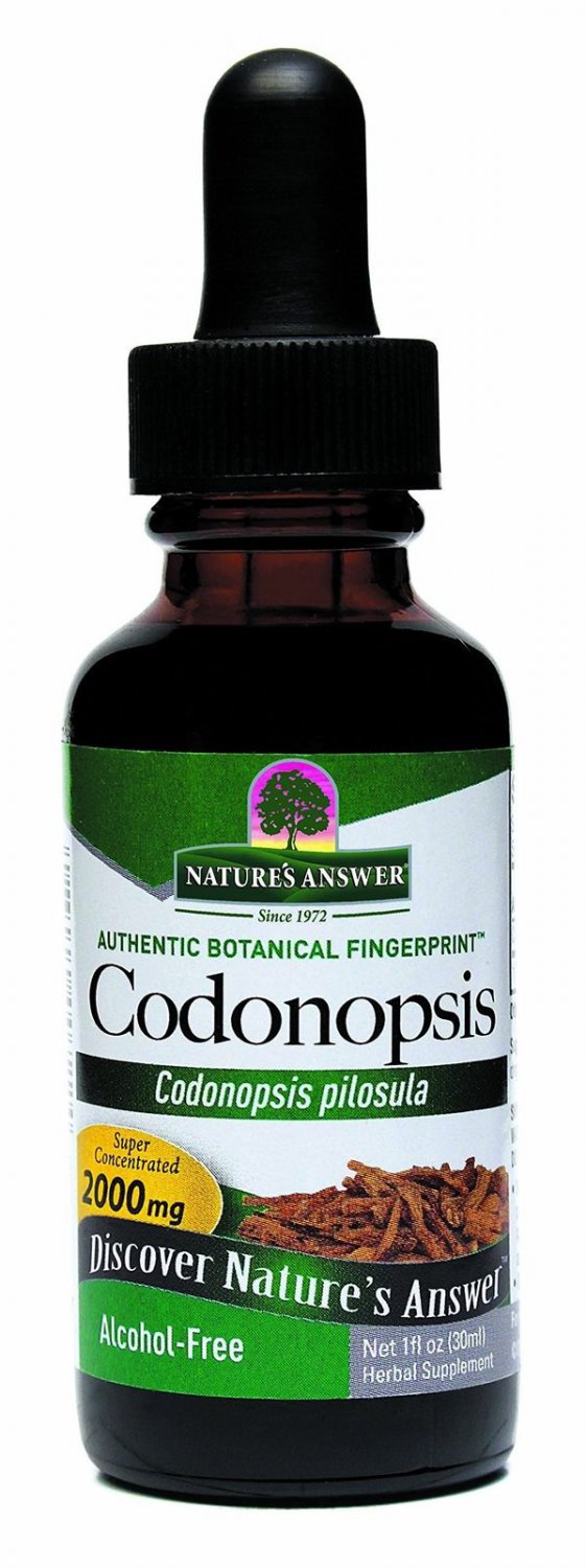 Nature's Answer Alcohol-Free Codonopsis Root 1-Fluid Ounce