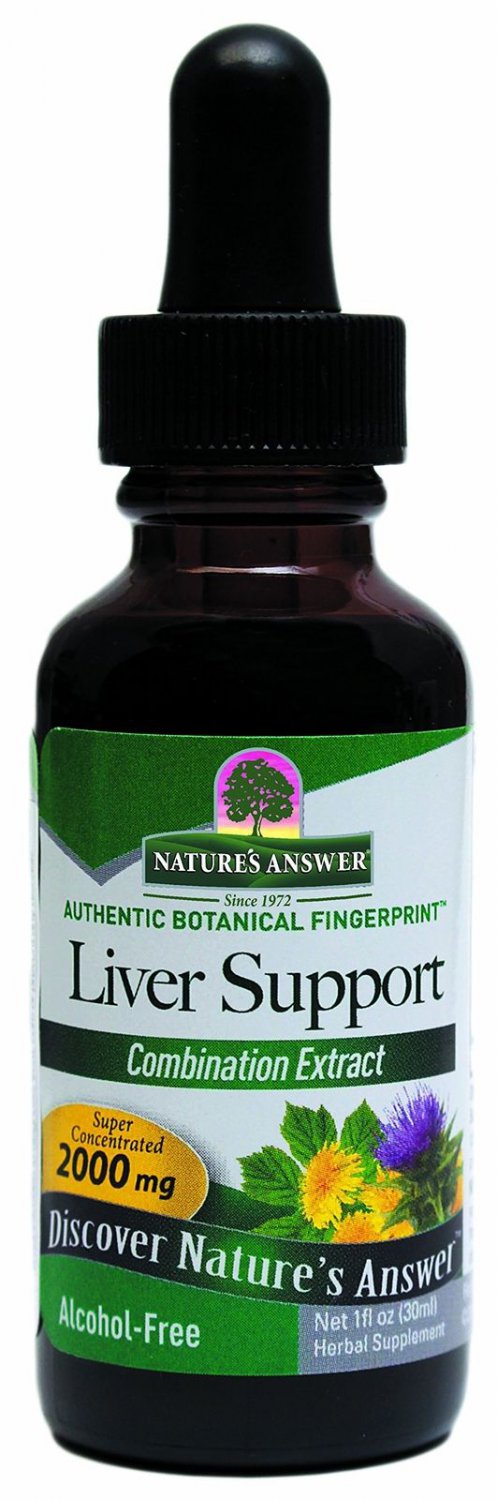 Nature's Answer Alcohol-Free Liver Support 1-Fluid Ounce