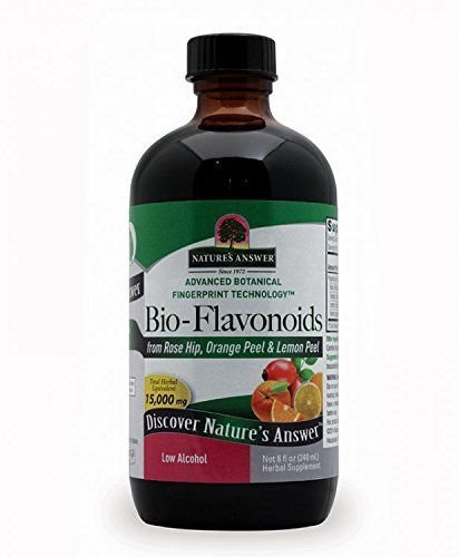 Nature's Answer Bio-Flavonoids and Rose Hips with Organic Alcohol 8-Fluid Oun...
