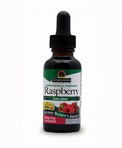 Nature's Answer Raspberry Leaf with Organic Alcohol 1-Fluid Ounce