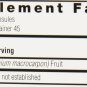 Nature's Answer Cranberry Fruit Vegetarian Capsules 90-Count
