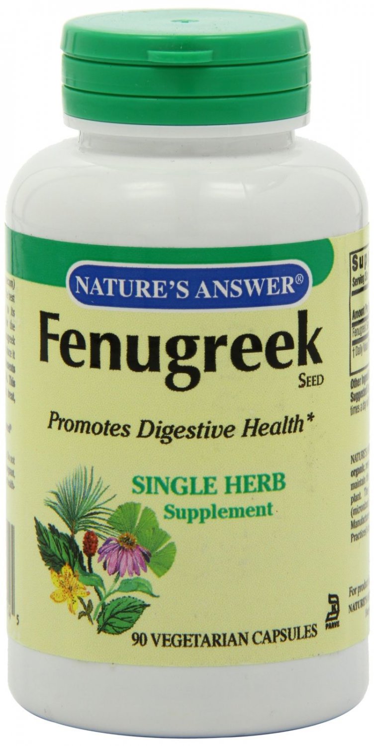 Nature's Answer Fenugreek Seed 90-Count