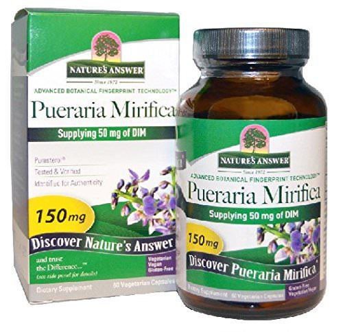 Nature's Answer Pueraria Mirifica Vegetarian Capsules 60-Count