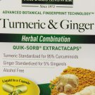 Nature's Answer Extractacaps Nutritional Supplement Turmeric and Ginger 90 Co...