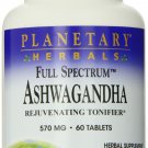 Planetary Herbals Full Spectrum Ashwaganda Tablets 60 Count 60 tablets