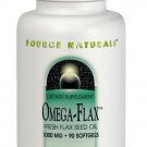 Source Naturals Flax Seed Oil 1000mg (Omega-Flax) 90 Softgels