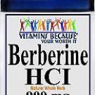 Pure and High Potency Berberine; 900mg Per Serving; 180 Capsules (2 Bottles)