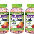 Vitafusion Calcium Gummy ElADL Vitamins For Adults 100 Count (Pack of 3) PjEYJ