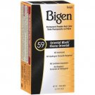 Bigen Powder Hair Color #59 Oriental Black 0.21oz (2 Pack)