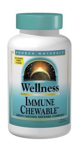 Source Naturals Wellness Immune Chewable Great-Tasting Defense Complex 120 Wafer