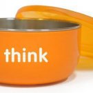 THINKBABY CEREAL BOWL BPA FREE ORANGE (2 PACK)