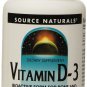 Source Naturals Vitamin D-3 5000IU Bioactive Form for Bone 60 Capsules (2 Pack)