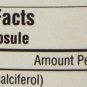 Source Naturals Vitamin D-3 5000IU Bioactive Form for Bone 60 Capsules (2 Pack)