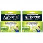 Airborne Lemon Lime Effervescent Tablets 10 count - 1000mg of Vitamin C 2 Pack