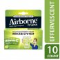 Airborne Lemon Lime Effervescent Tablets 10 count - 1000mg of Vitamin C 2 Pack