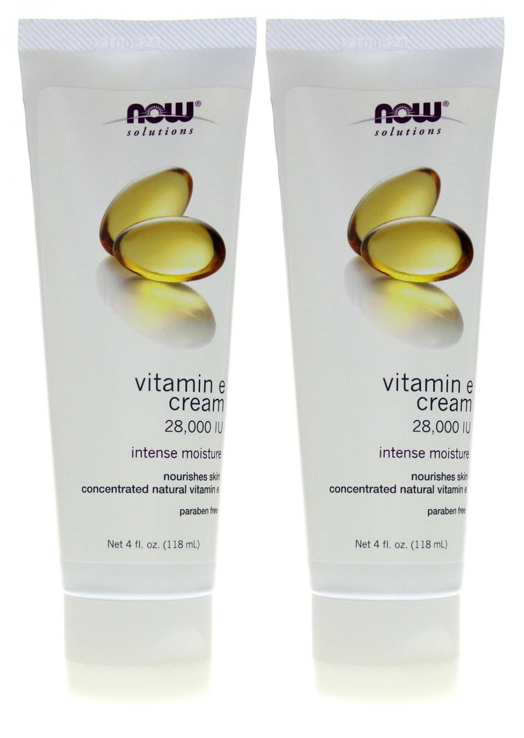 Now Foods Vit E Cream 4 oz 2 Pack