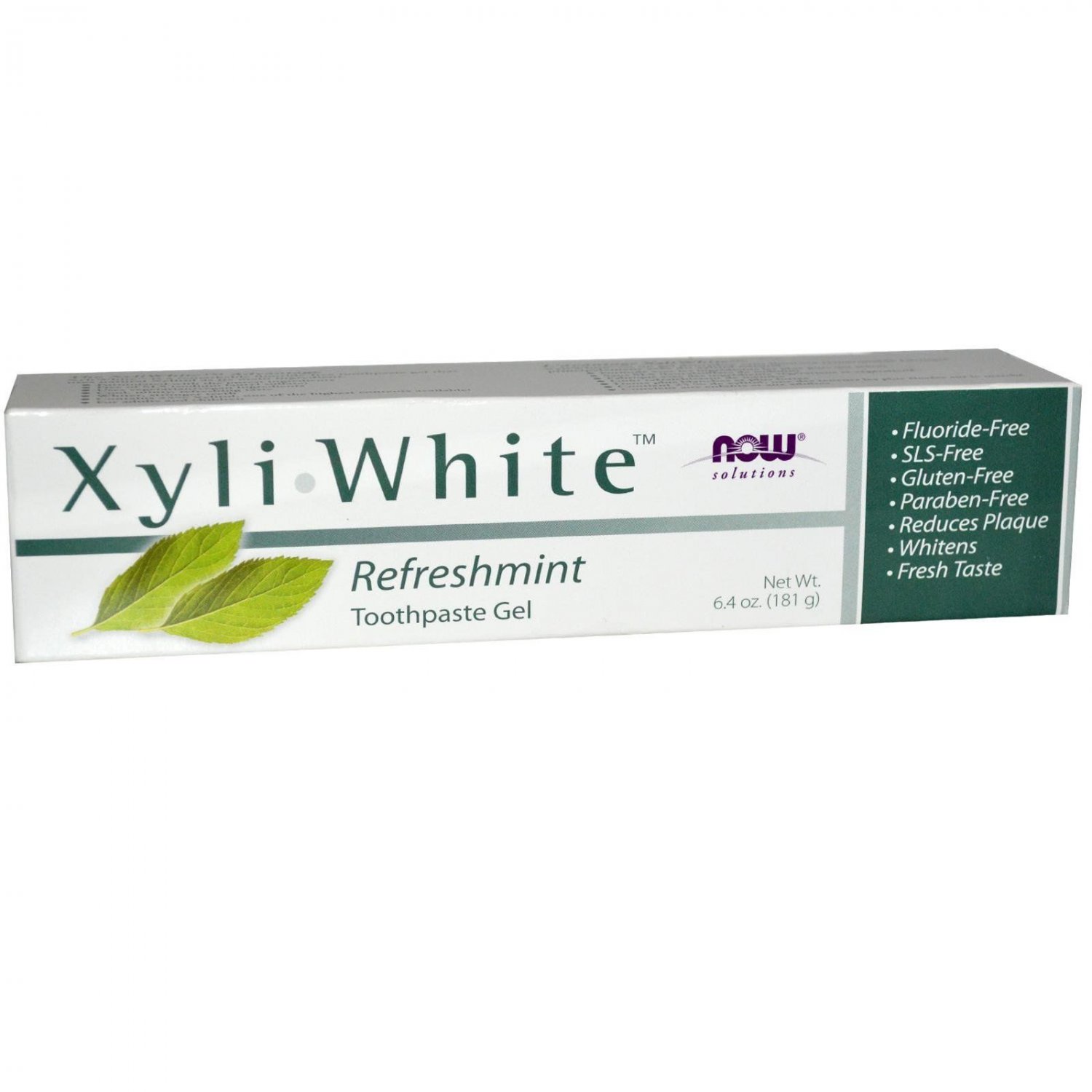 Now Foods: Xyliwhite Refreshmint Toothpaste Gel 6.4 oz 2 pack