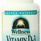 Source Naturals Wellness Vitamin D-3 Bioactive Form 100 Softgels (2 Pack)