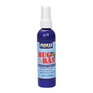 NOW Bug Ban Spray 4-Ounce (Pack Of 2)