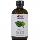 NOW Foods Tea Tree Oil 4 oz (Pack of 2)