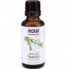 Now Foods Hyssop Oil - 1 Oz. (2 pack)