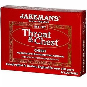 Jakemans Lozenge Thrt&Chst Chry Mnthl pack of 2