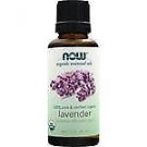 NOW Foods ORGANIC LAVENDER OIL 1 OZ (2 Pack)
