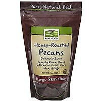Honey Roasted Pecans 8 Oz by Now Foods (Pack of 2)