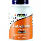 Now Foods Arginine 500mg 100 Capsules (Pack of 2)