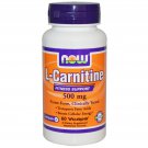 Now Foods L-Carnitine 500 mg - 60 VCaps pack of 2