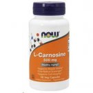 L-Carnosine 500mg 50 VegiCaps (Pack of 2)