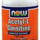 NOW Foods Acetyl-L-Carnitine 750 mg - 90 Tablets pack of 2
