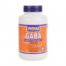 Now Foods GABA 500 mg - 200 Capsules (Pack of 2)