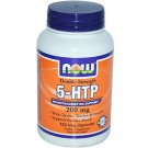 Now Foods Double Strength 5-HTP 200 mg (120 vc) 2 Pack