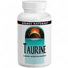 Taurine 1000 mg 120 caps by Source Naturals (Pack of 2)