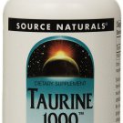 Source Naturals Taurine 1000mg 60 Capsules (Pack of 2)