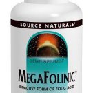 Source Naturals MegaFolinic 60 Tablets (Pack of 2)
