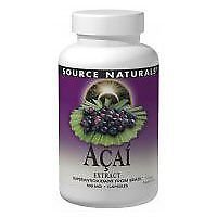 Source Naturals Acai Extract 60 Caps (Pack of 2)