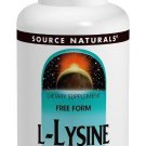 Source Naturals L-Lysine Free-Form 500mg 250 Tablets (Pack of 2)