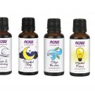 A Complete Set of Blend Oils From Now Foods (6) - Romance Peace Sleep Clear t...