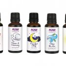 Now Essential Oils Blend Pack - Purifying Sleep Calming Focusing and Romance