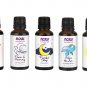 Now Essential Oils Blend Pack - Purifying Sleep Calming Focusing and Romance