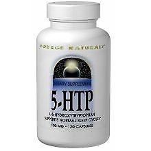 5-HTP 100 mg 60 Capsules by Source Naturals (Pack of 2)