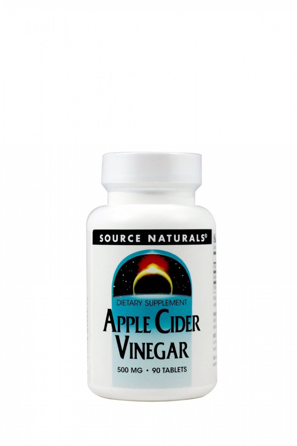 Source Naturals Apple Cider Vinegar 500mg 90 tablet pack of 2
